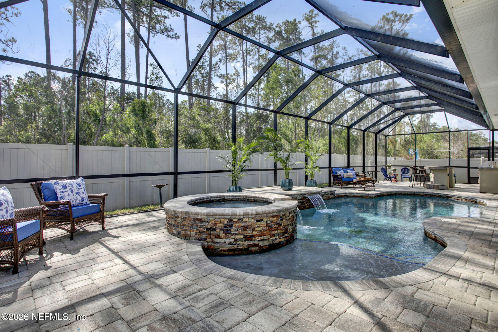 77 Manor Lane St. Johns, FL 32259 - Photo 31 of 41 a view of swimming pool with outdoor seating