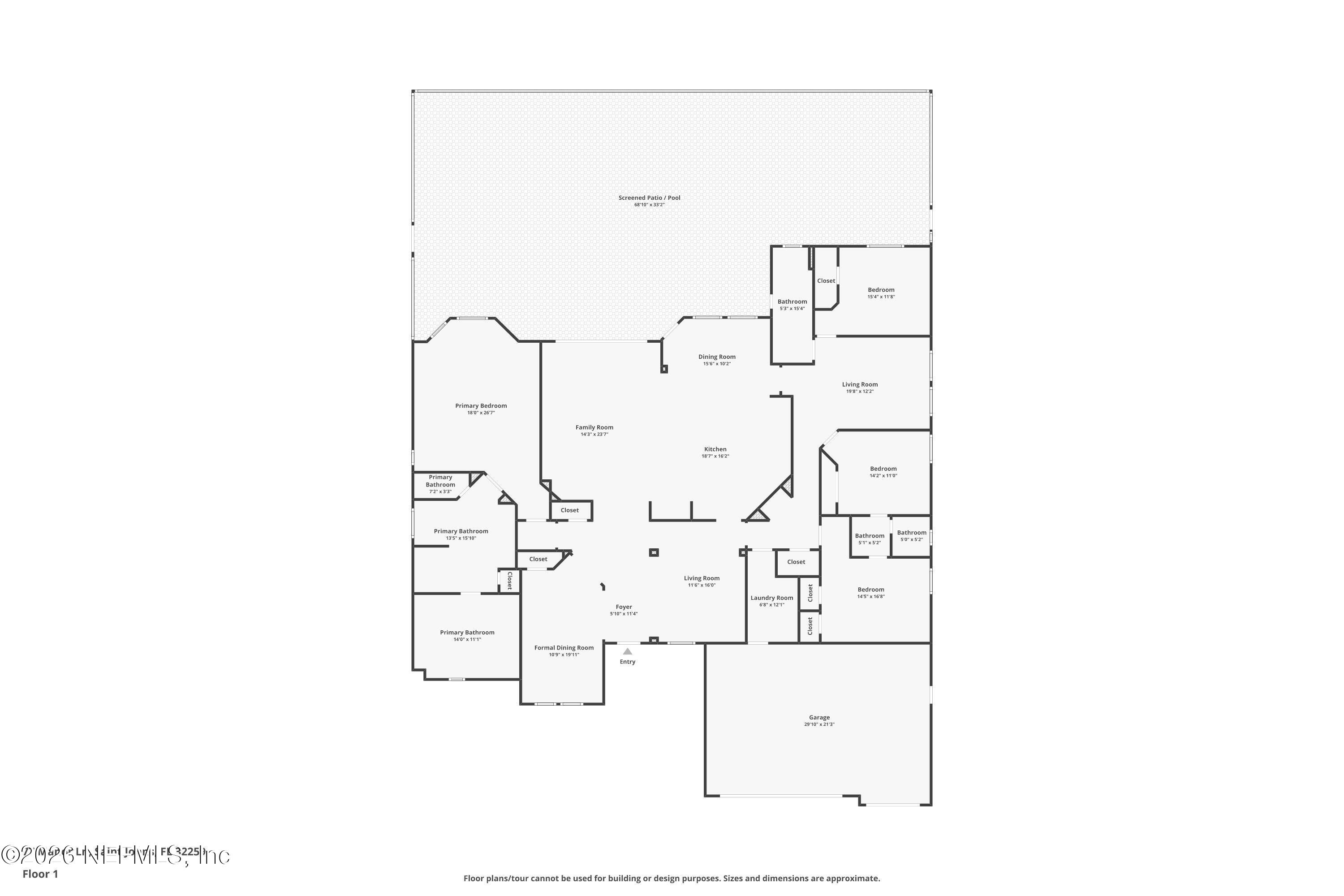 77 Manor Lane St. Johns, FL 32259 - Photo 41 of 41 a picture of floor plan