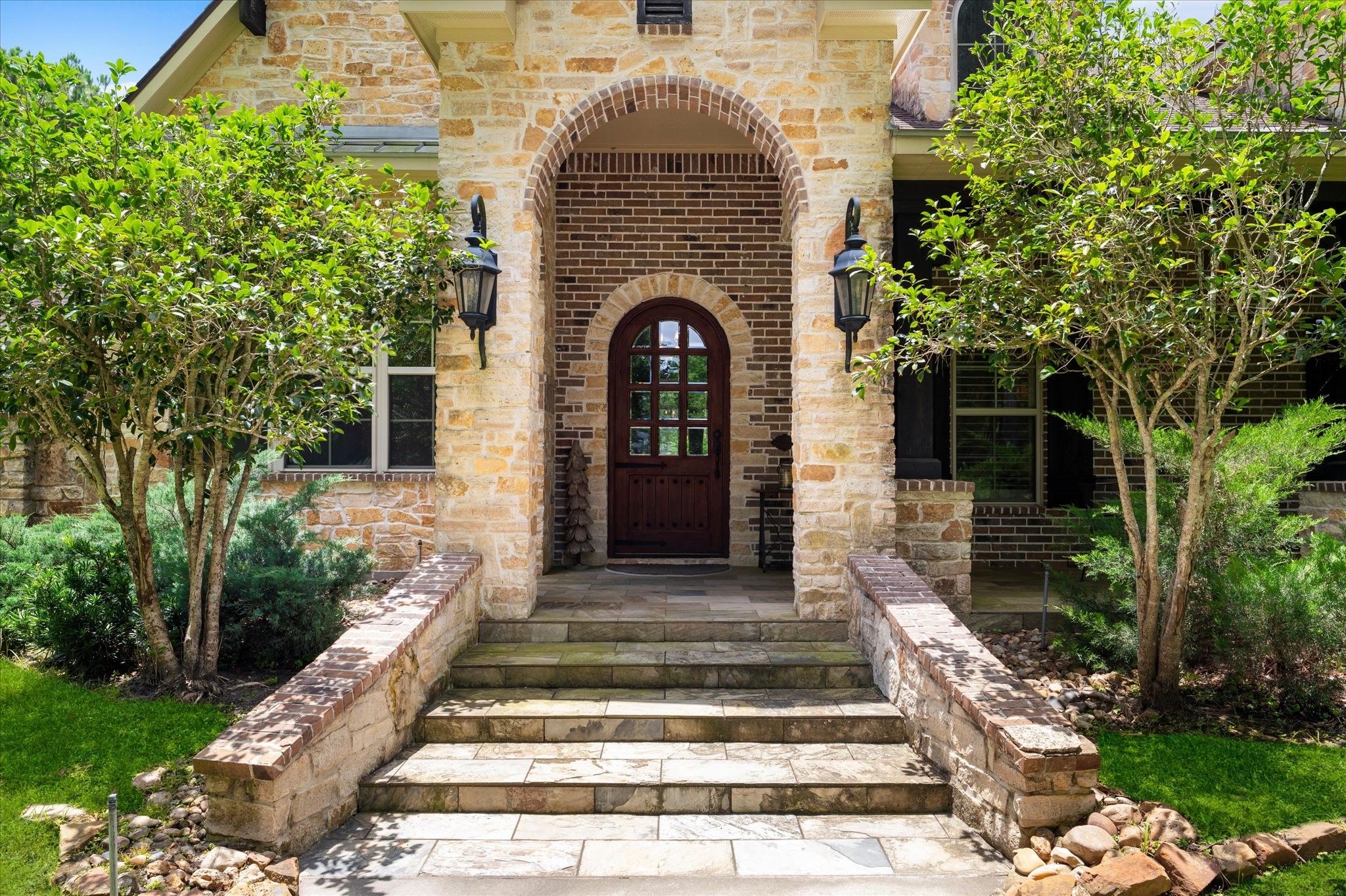 28422 Quiet Way Magnolia, TX 77355 - Photo 3 of 48 Brick, Stone and slate accents on exterior and front porch!