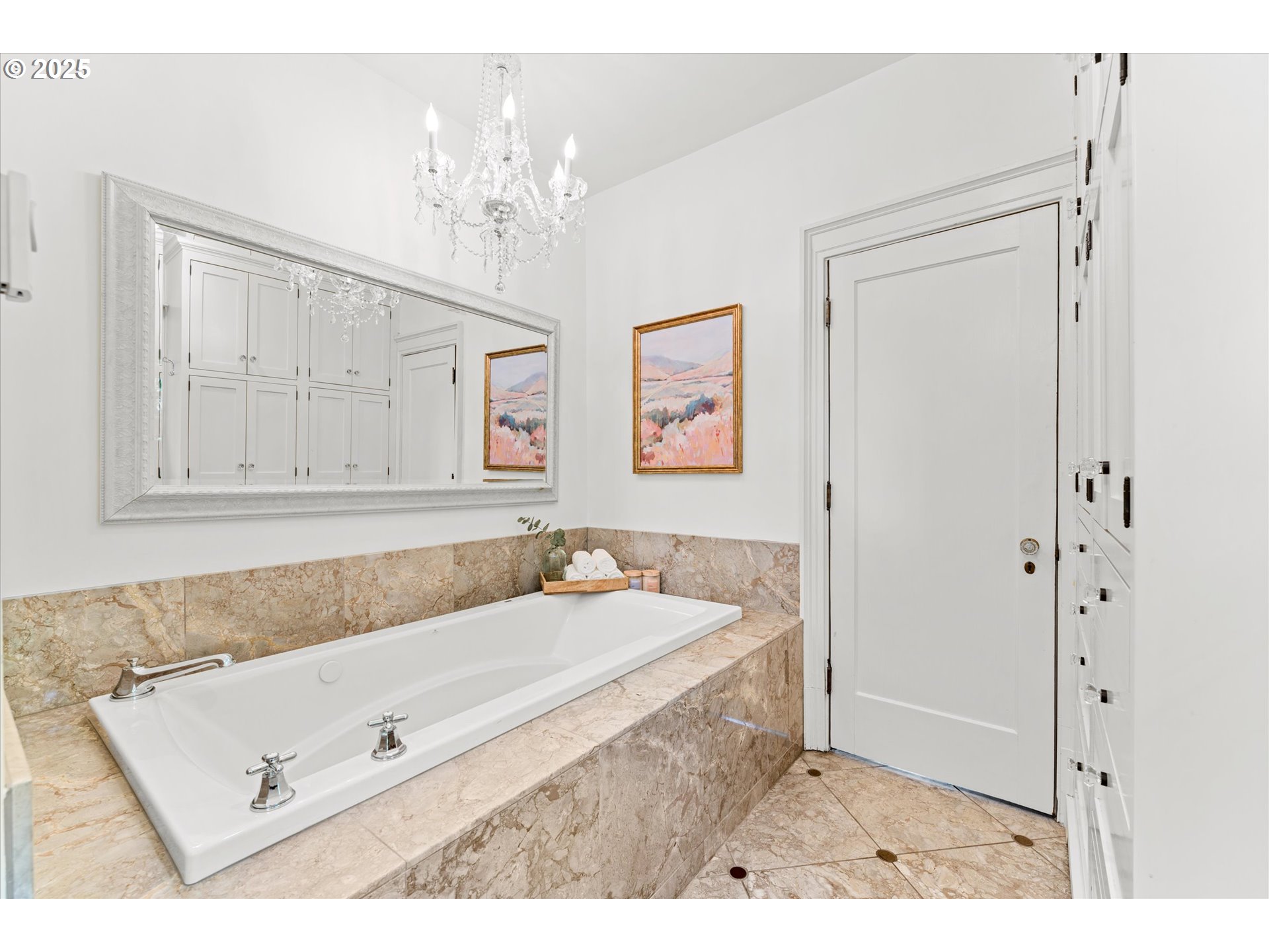 1408 Northeast Knott Street Portland, OR 97212 - Photo 28 of 48 a bathroom with a tub sink and mirror