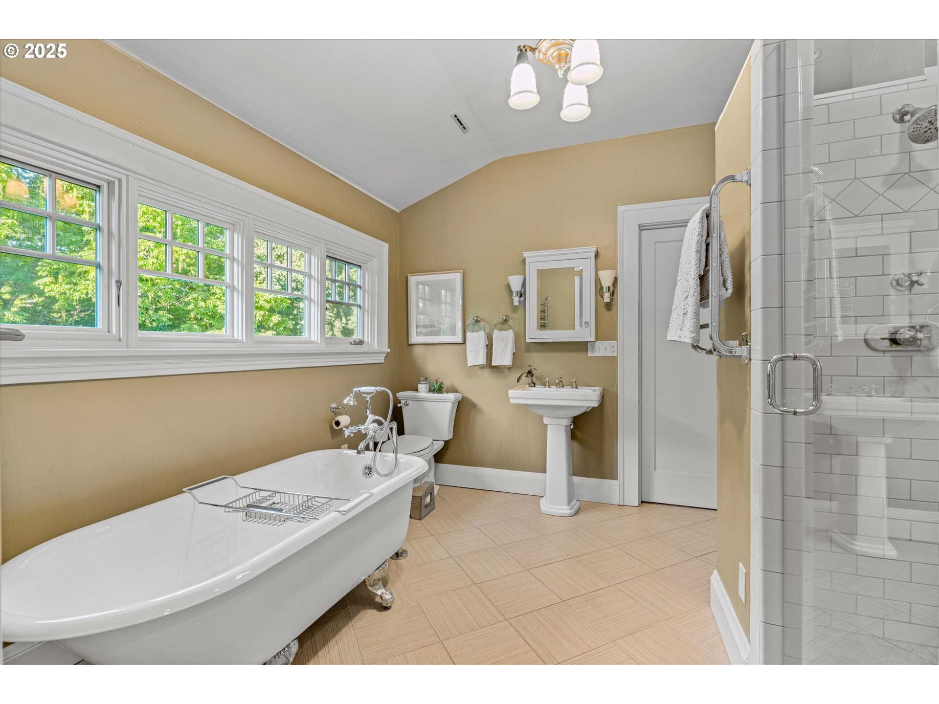 1408 Northeast Knott Street Portland, OR 97212 - Photo 32 of 48 a bathroom with a sink toilet and shower