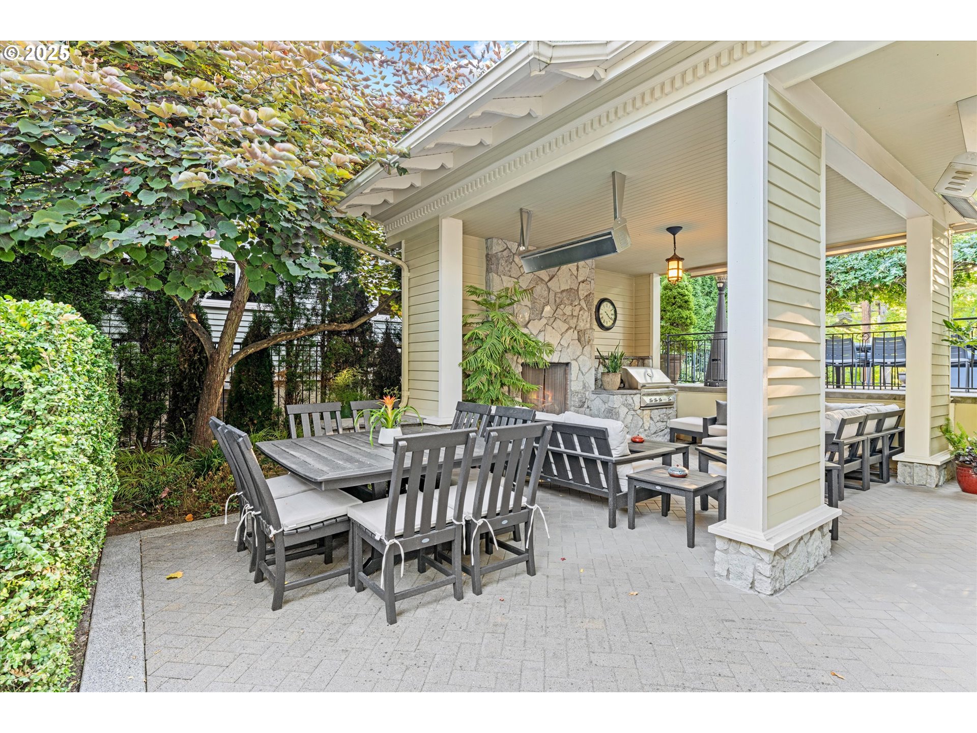 1408 Northeast Knott Street Portland, OR 97212 - Photo 39 of 48 a view of a patio with a table and chairs