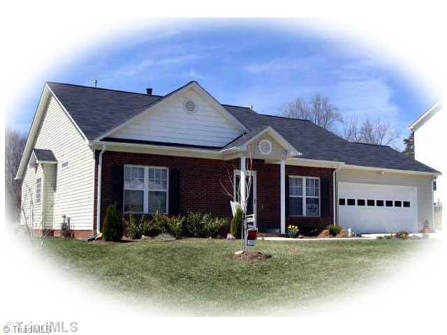 124 Water Mill Road Kernersville, NC 27284 - Photo 1 of 15 Exterior Front. 124 Water Mill Road in Hastings Hill Farm