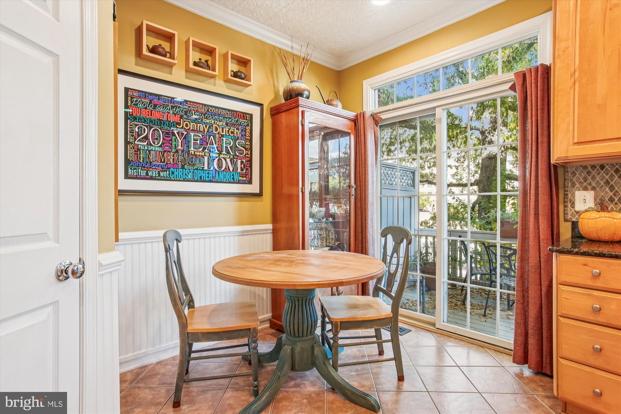 703 Capitol Square Place Southwest Washington, DC 20024 - Photo 16 of 66 a view of a dining room with furniture and a window