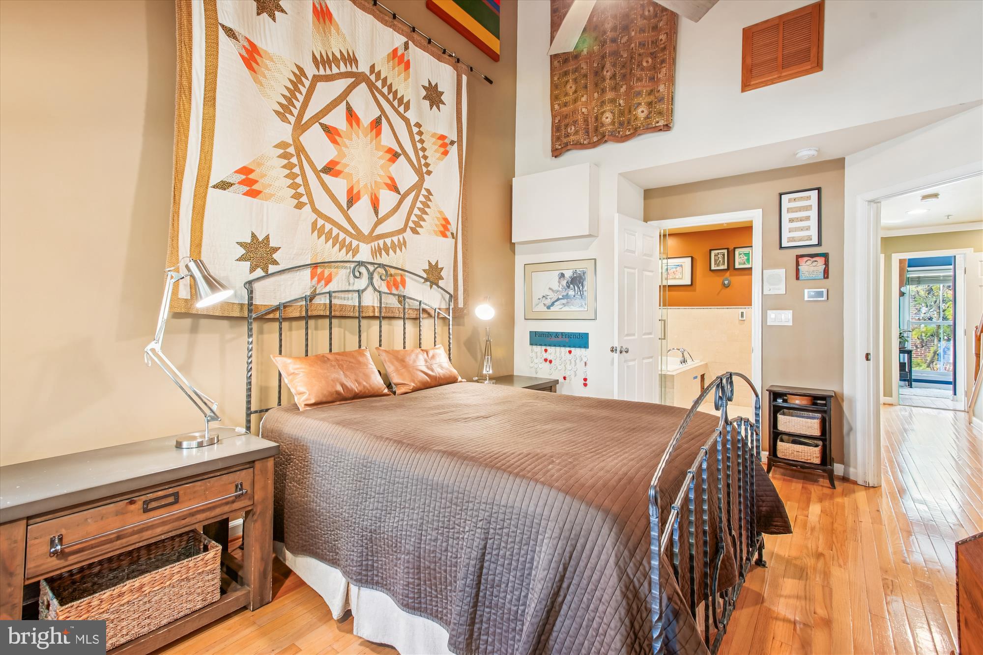 703 Capitol Square Place Southwest Washington, DC 20024 - Photo 31 of 66 Primary Suite with Vaulted Ceiling and a Fan