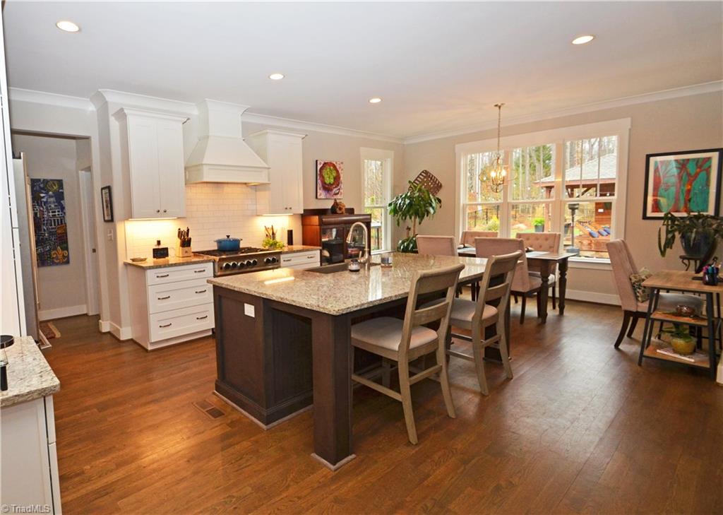 5578 Salem View Road Pfafftown, NC 27040 - Photo 11 of 48 Wonderful kitchen with big island
