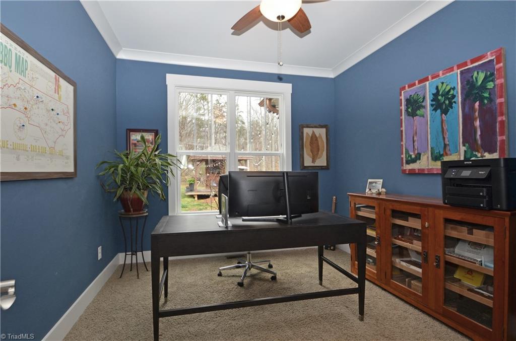 5578 Salem View Road Pfafftown, NC 27040 - Photo 16 of 48 Main level office or 5th bedroom
