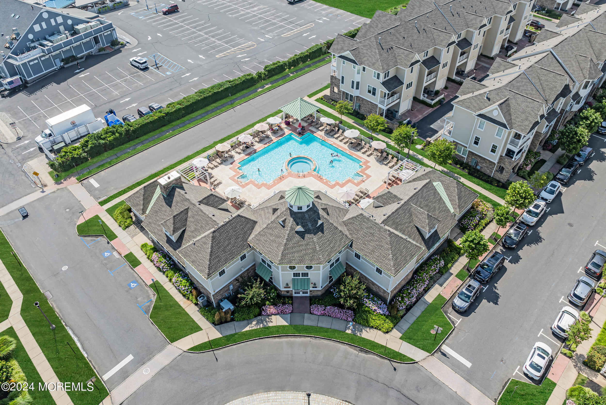 33 Cooper Avenue, Unit 215 Long Branch, NJ 07740 - Photo 3 of 27 an aerial view of a house