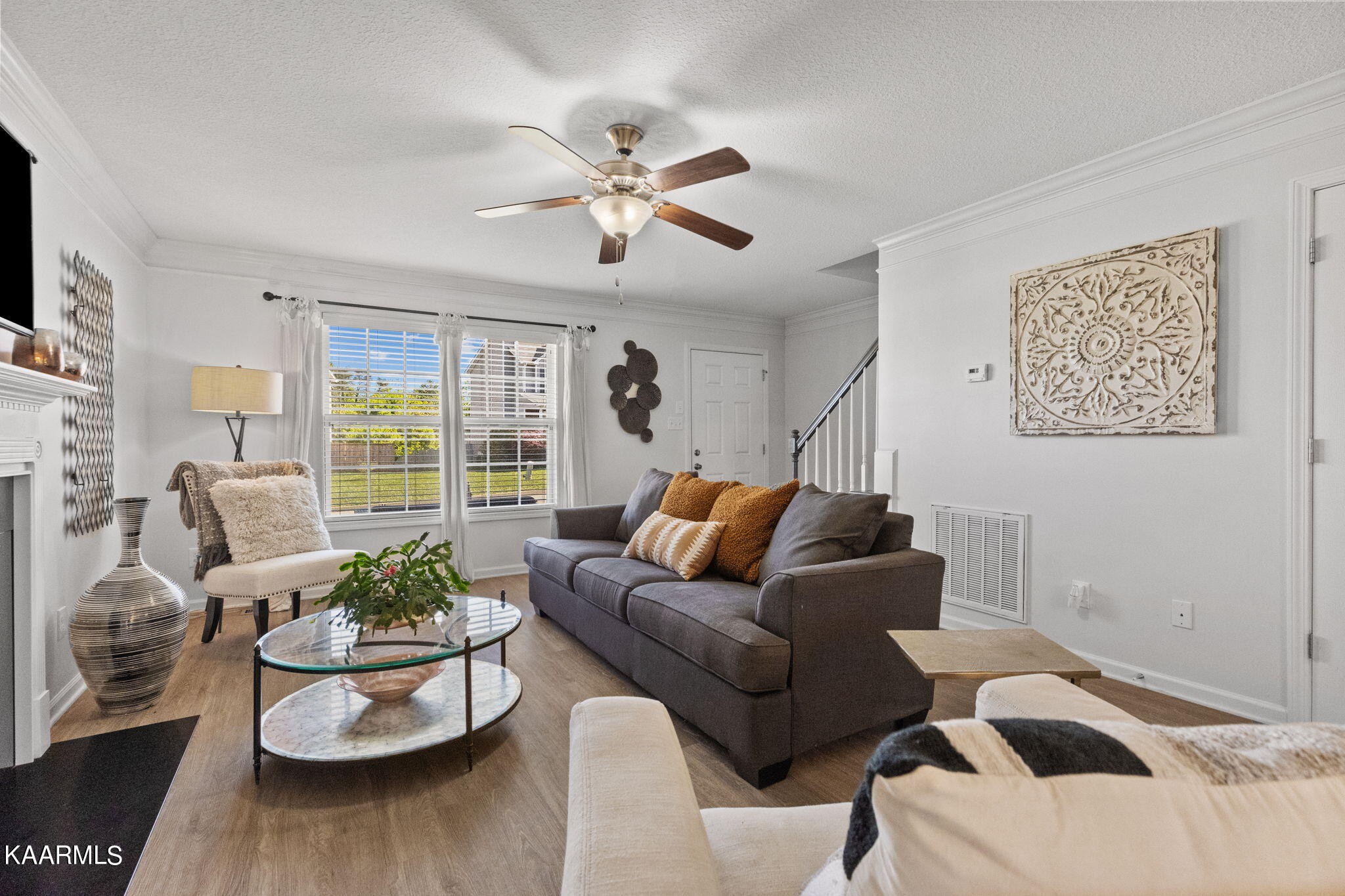1825 Turning Point Road Powell, TN 37849 - Photo 13 of 40 a living room with furniture and a large window