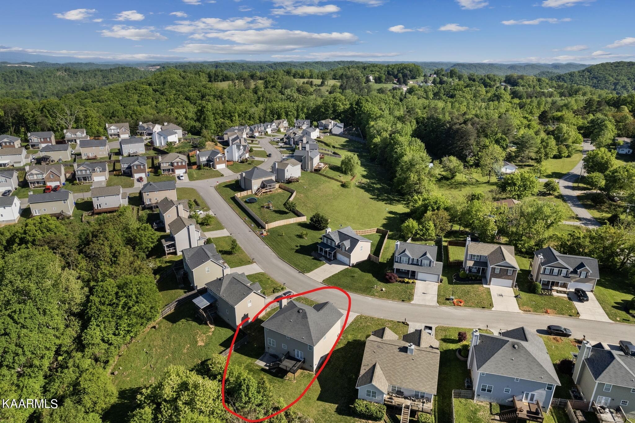 1825 Turning Point Road Powell, TN 37849 - Photo 40 of 40 an aerial view of multiple house