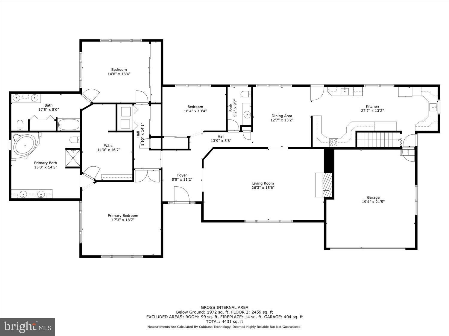 578 Owen Road York, PA 17403 - Photo 74 of 75 Main Floor Plan with measurements