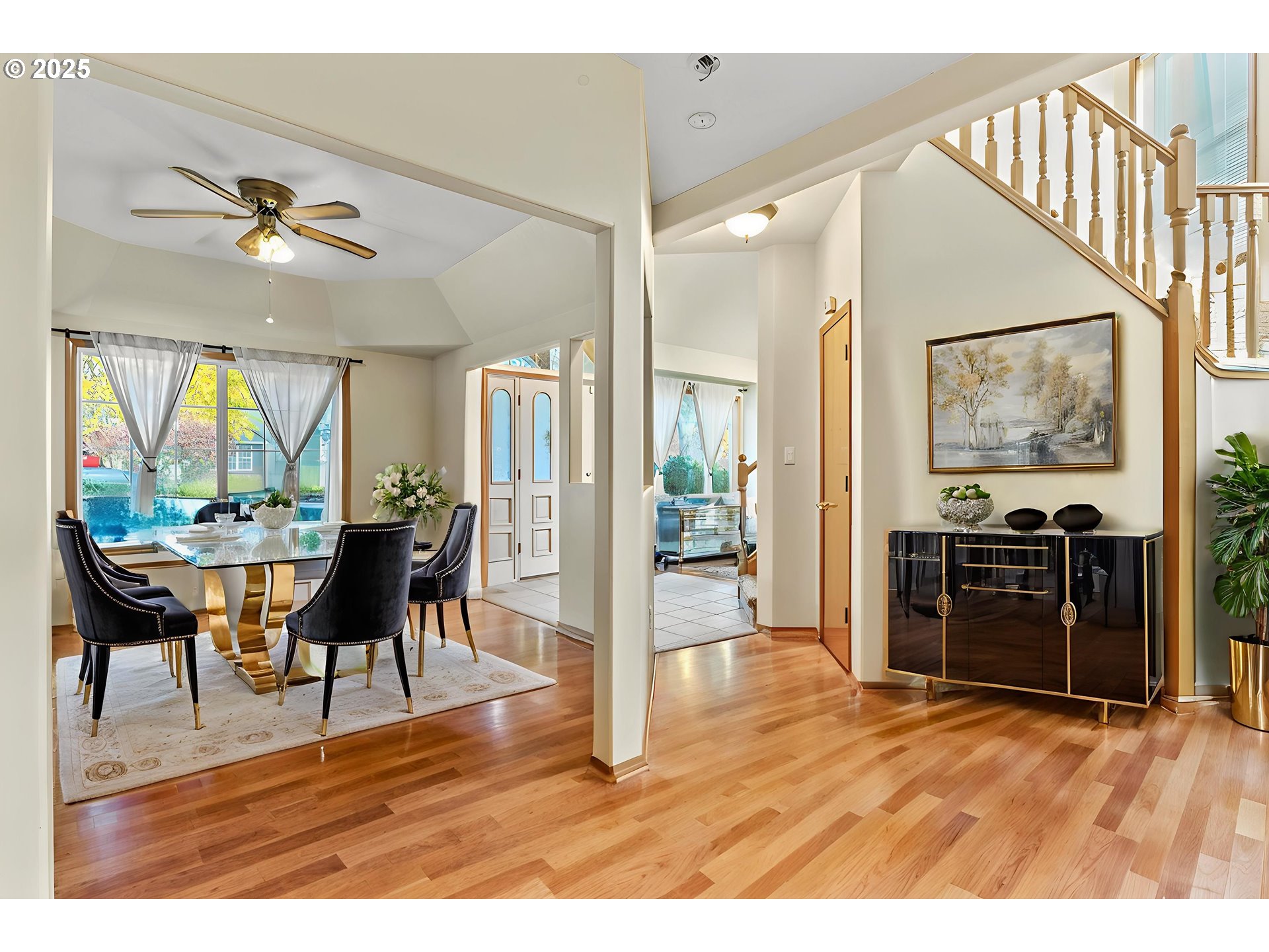 32898 Southwest Keys Landing Way Scappoose, OR 97056 - Photo 8 of 29 a view interior of a house with wooden floor and furniture