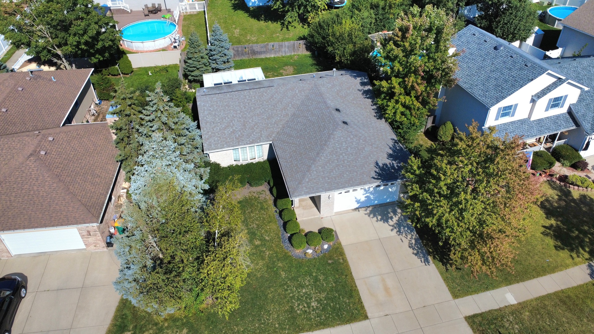 25028 Cashel Bay Road Manhattan, IL 60442 - Photo 1 of 32 an aerial view of a house