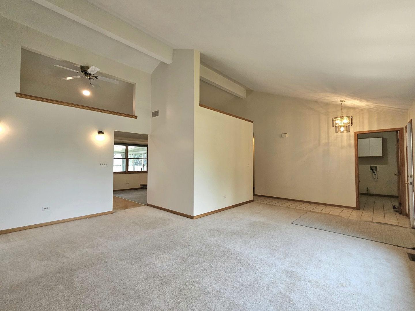 25028 Cashel Bay Road Manhattan, IL 60442 - Photo 11 of 32 a view of an empty room with a window