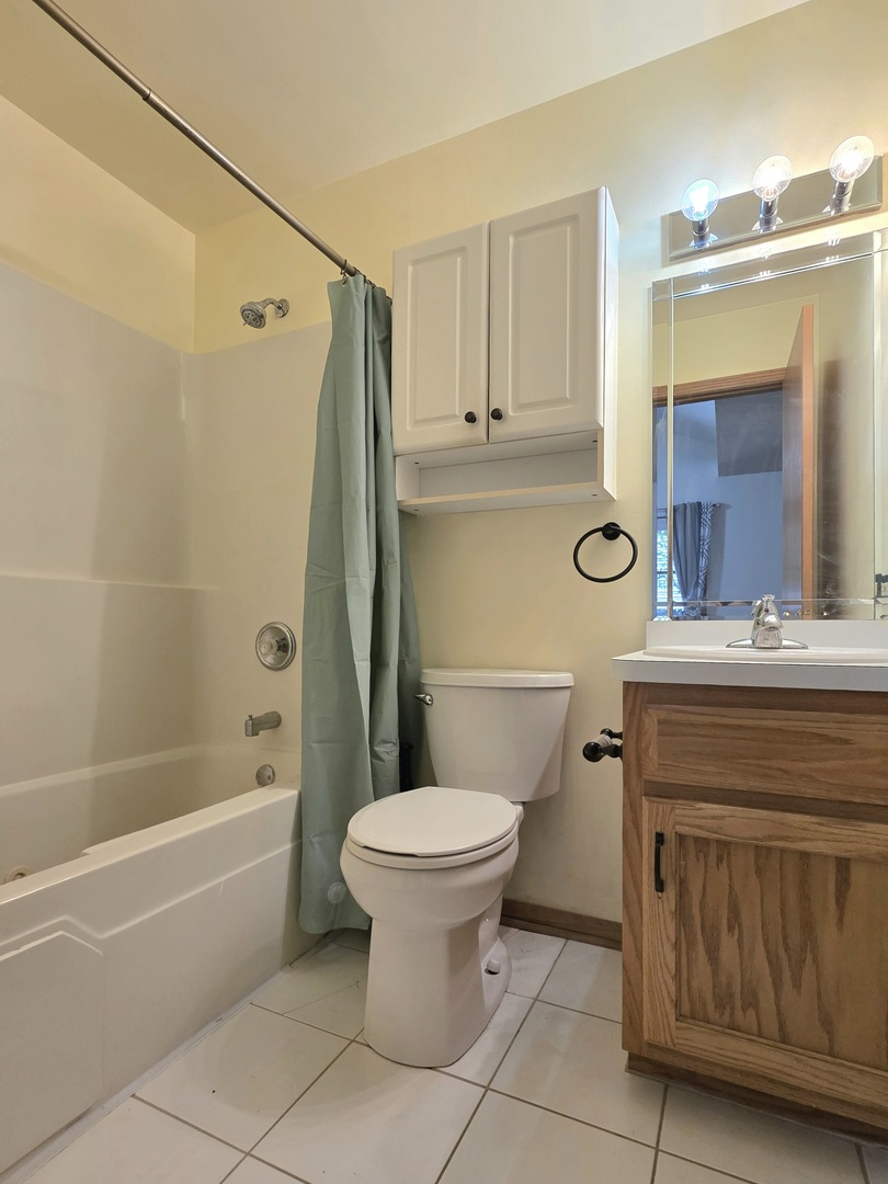 25028 Cashel Bay Road Manhattan, IL 60442 - Photo 16 of 32 a bathroom with a sink toilet and shower