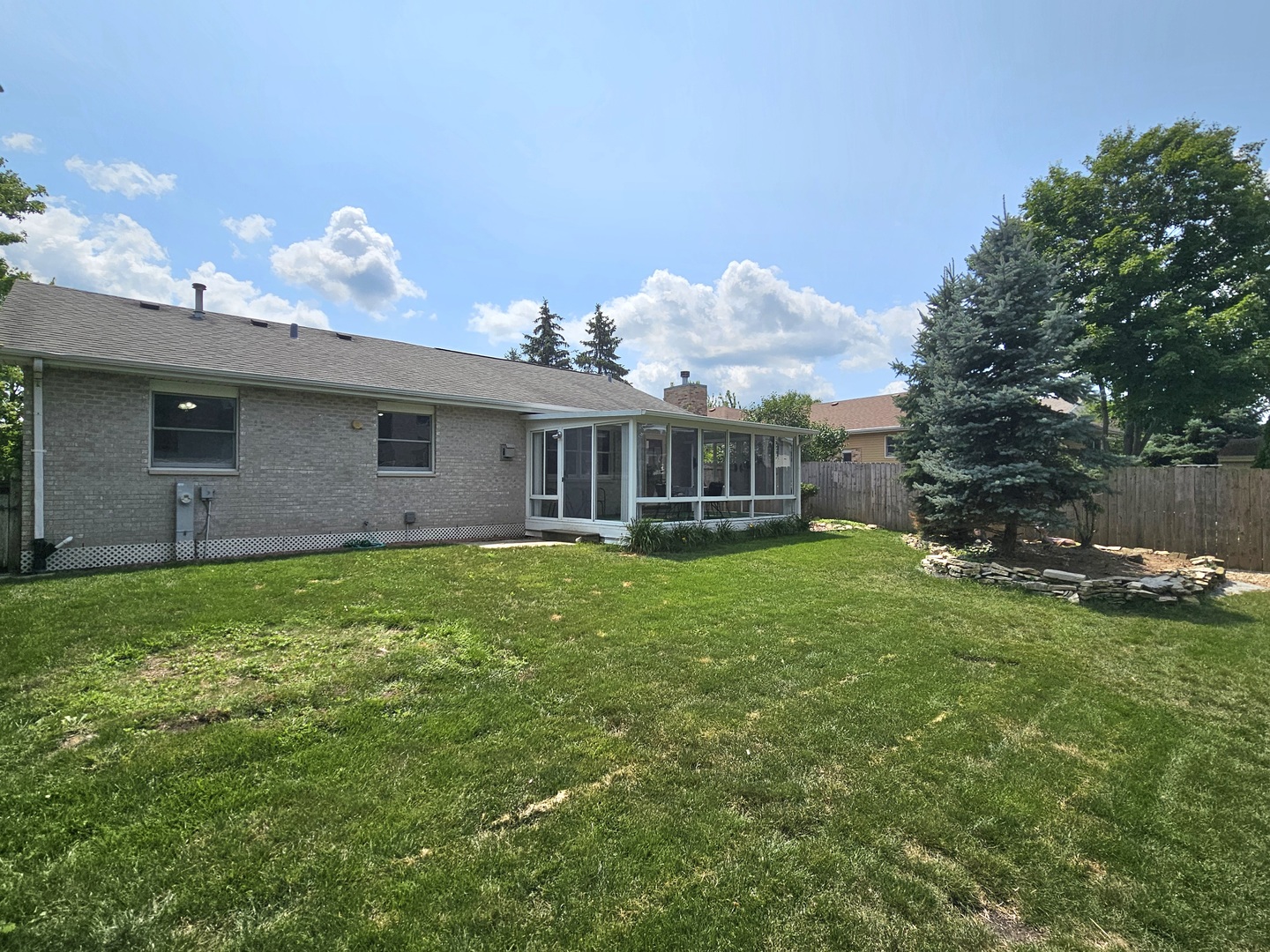 25028 Cashel Bay Road Manhattan, IL 60442 - Photo 26 of 32 a view of a house with a backyard