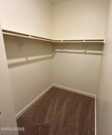 a close view of closet