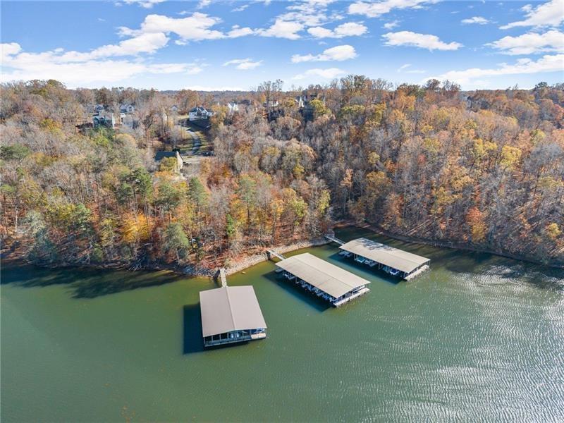 6415 Tranquillity Manor Road Dawsonville, GA 30534 - Photo 3 of 25 an aerial view of a house with a yard