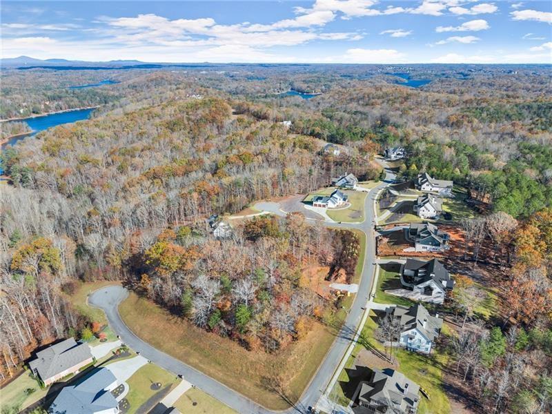 6415 Tranquillity Manor Road Dawsonville, GA 30534 - Photo 8 of 25 an aerial view of residential houses with outdoor space