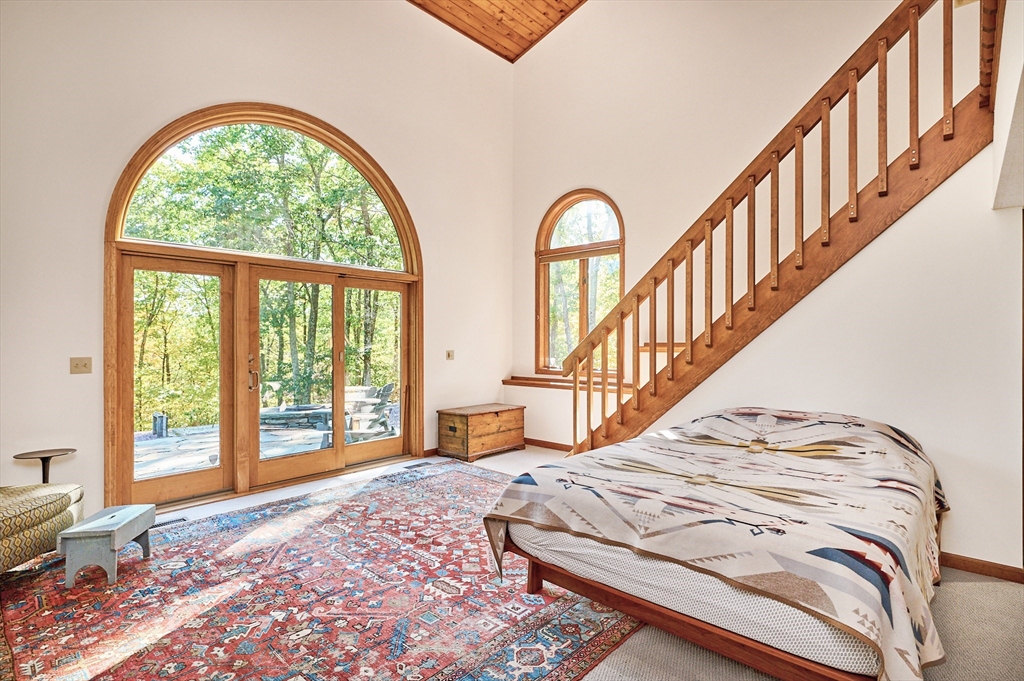 72 Crooked Ledge Road Southampton, MA 01073 - Photo 19 of 42 a bedroom with a bed and a window