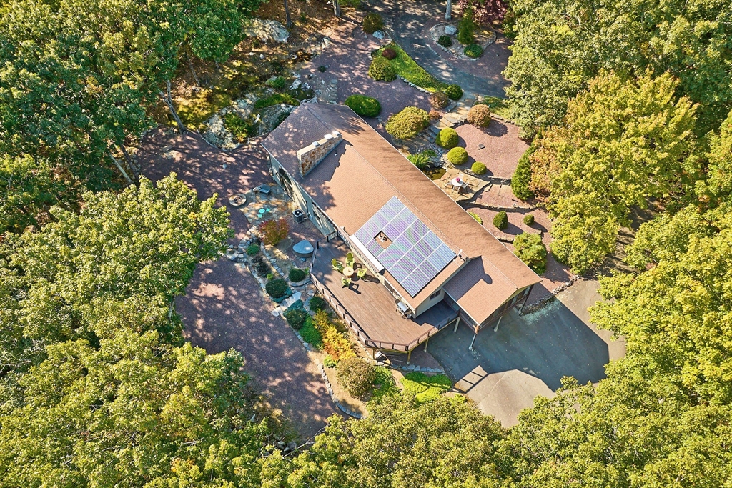 72 Crooked Ledge Road Southampton, MA 01073 - Photo 3 of 42 an aerial view of residential house with outdoor space
