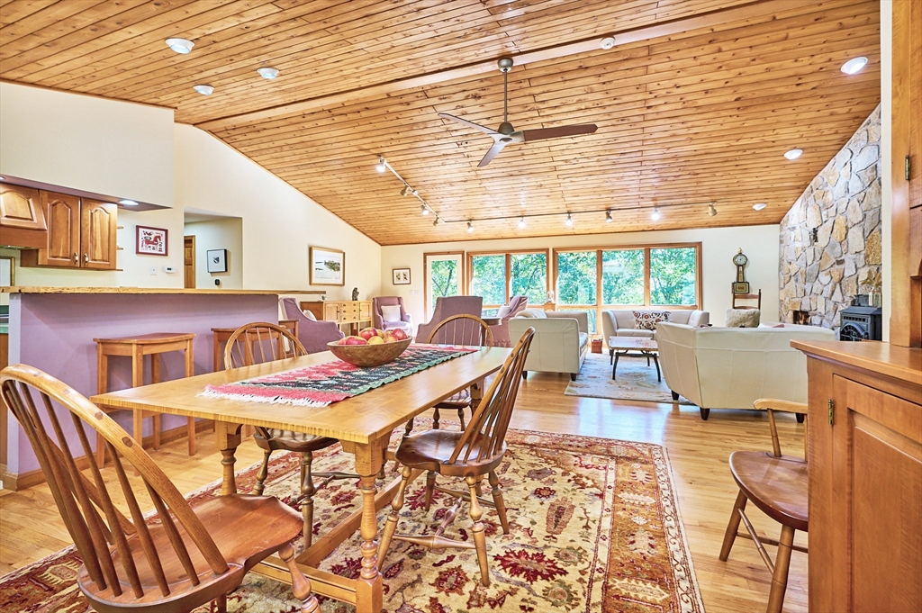 72 Crooked Ledge Road Southampton, MA 01073 - Photo 9 of 42 a dining room with furniture and wooden floor