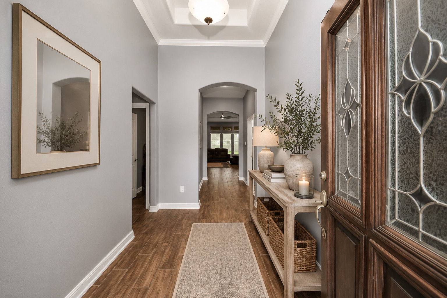 24523 Eucalyptus Way Spring, TX 77373 - Photo 3 of 32 Virtually Staged Foyer