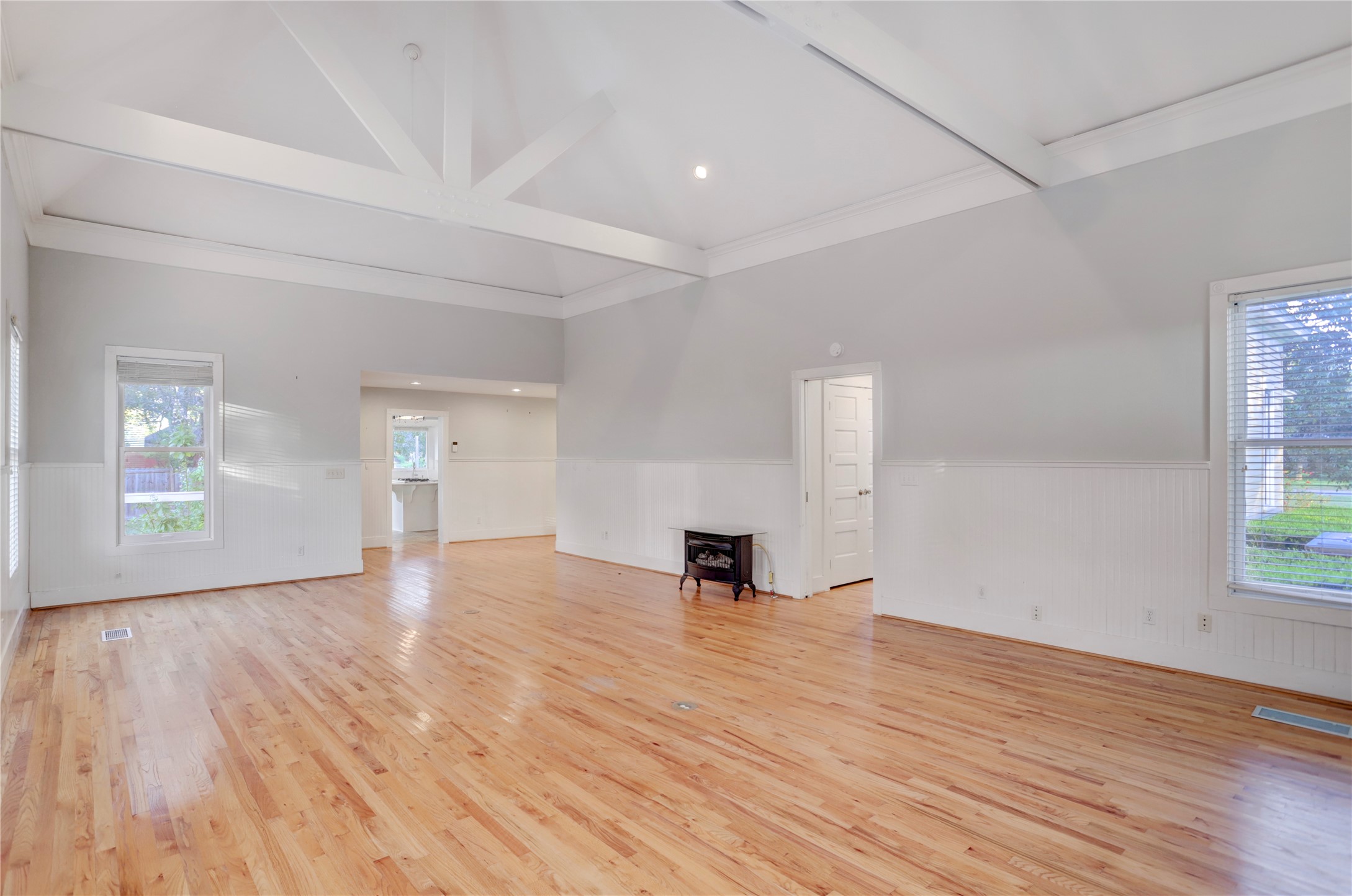 238 Bridge Street Glen Flora, TX 77443 - Photo 18 of 34 a view of empty room with wooden floor and fan