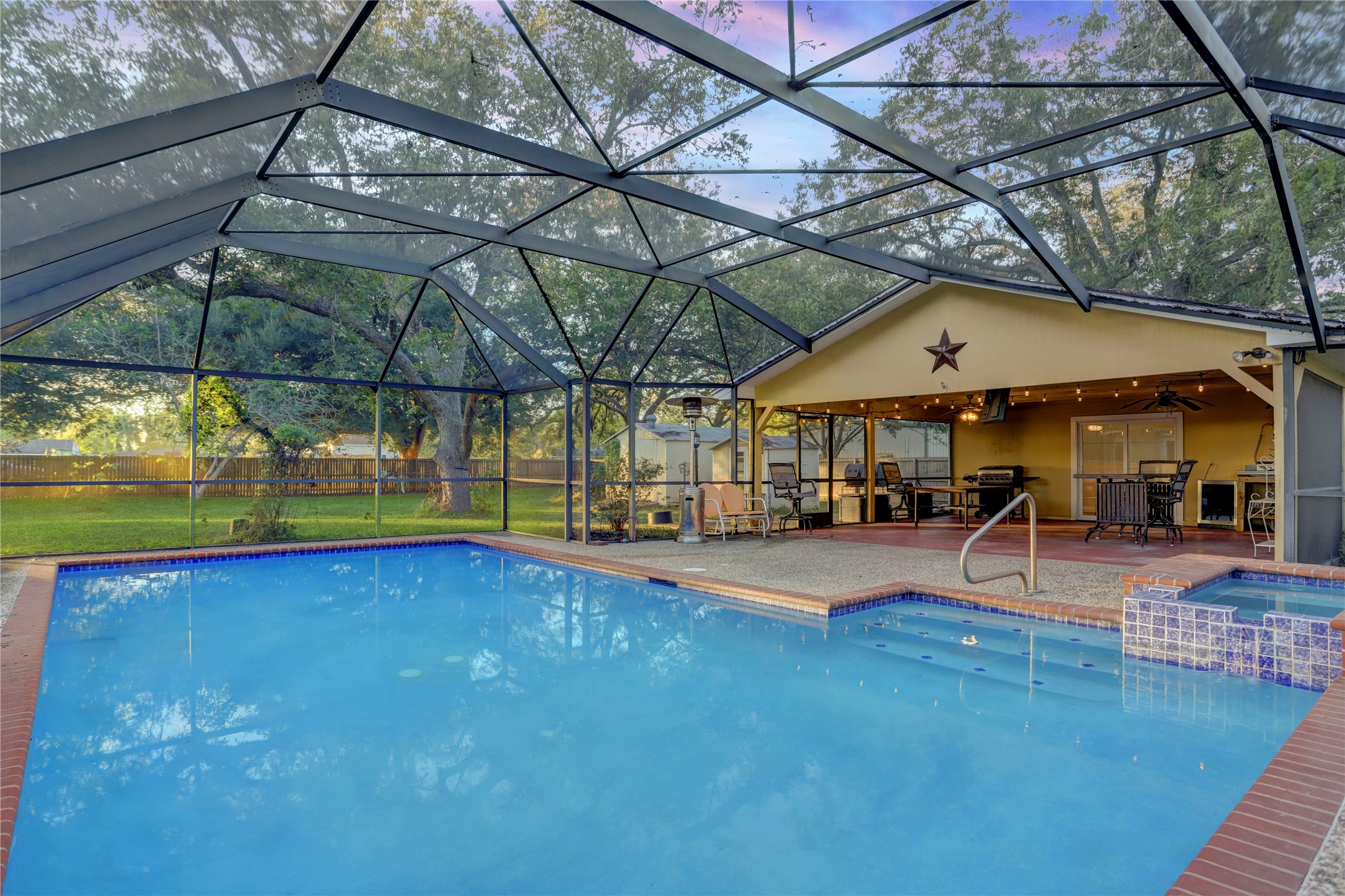 238 Bridge Street Glen Flora, TX 77443 - Photo 23 of 34 a view of a swimming pool with a patio