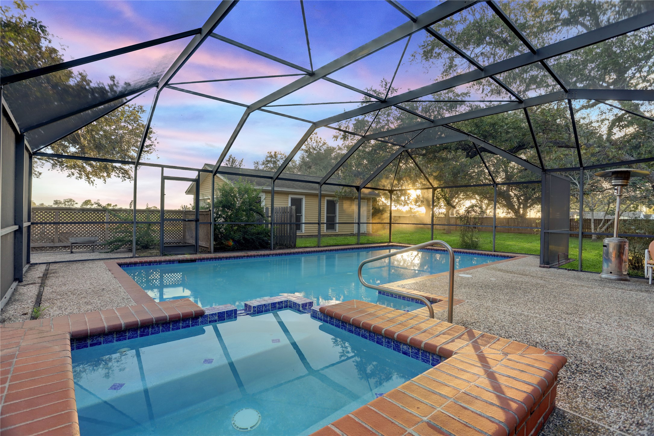 238 Bridge Street Glen Flora, TX 77443 - Photo 24 of 34 a view of a swimming pool with a patio