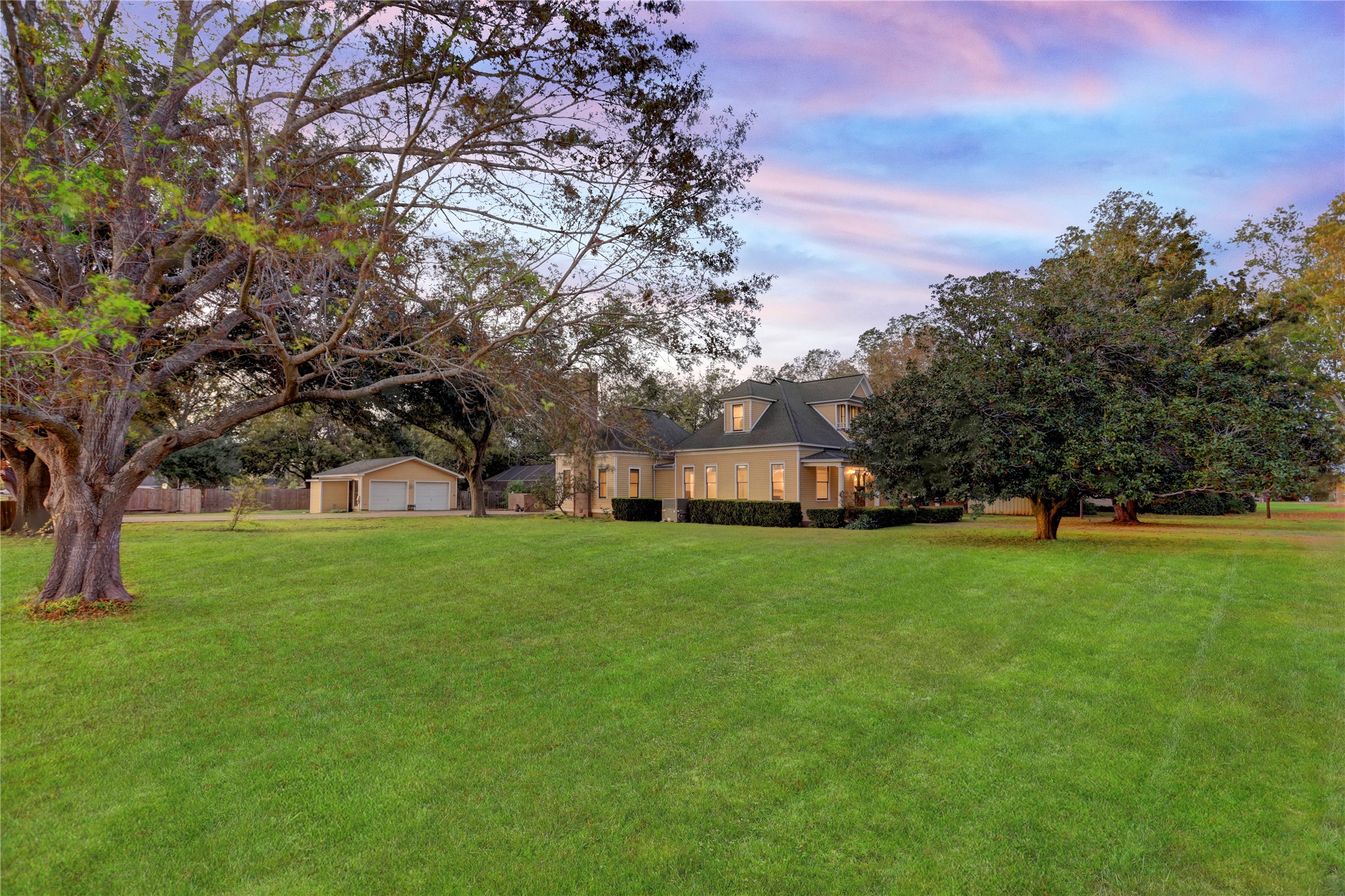 238 Bridge Street Glen Flora, TX 77443 - Photo 32 of 34 a view of a trees and barn in the middle of a field