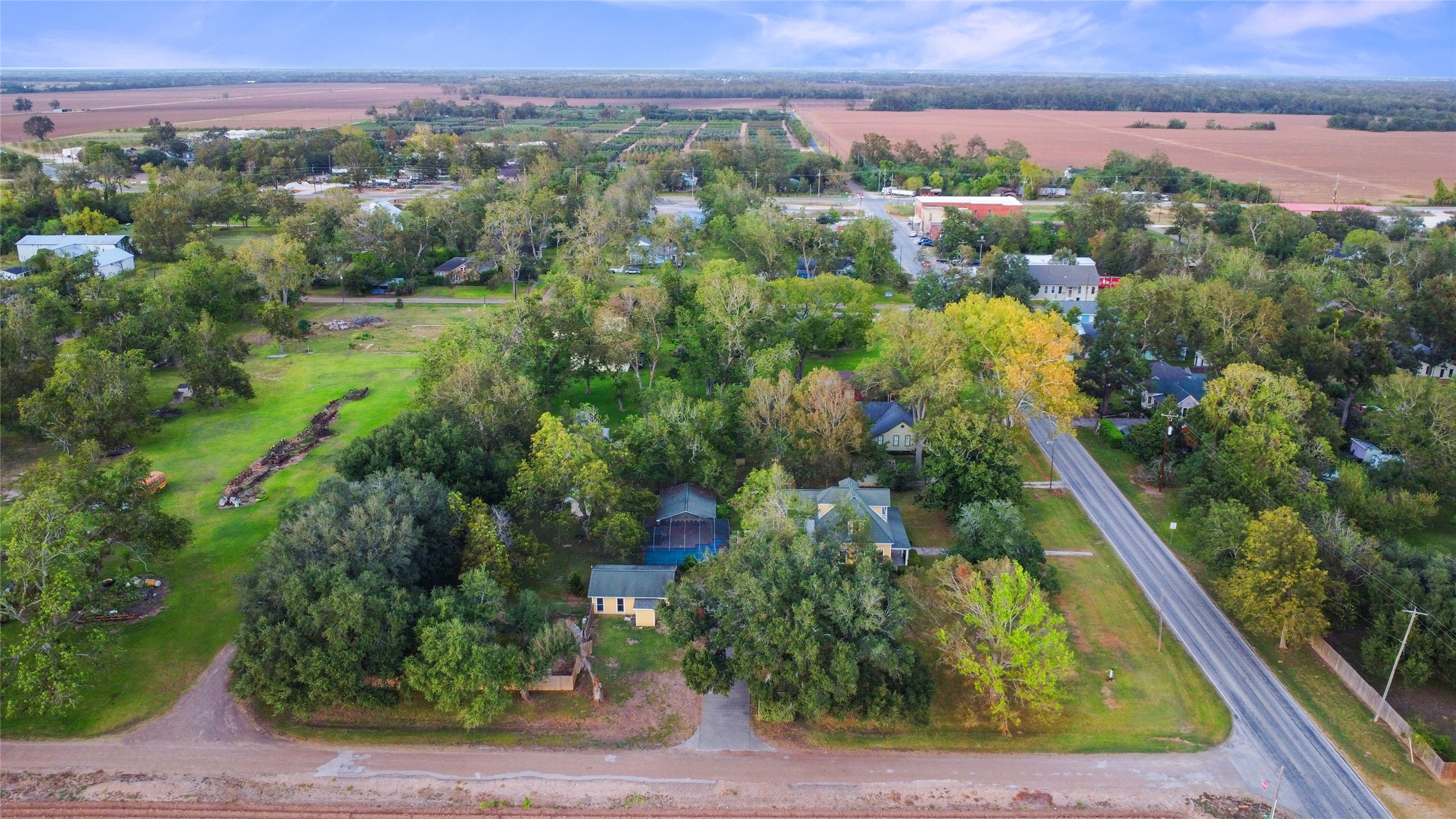 238 Bridge Street Glen Flora, TX 77443 - Photo 33 of 34 an aerial view of a house