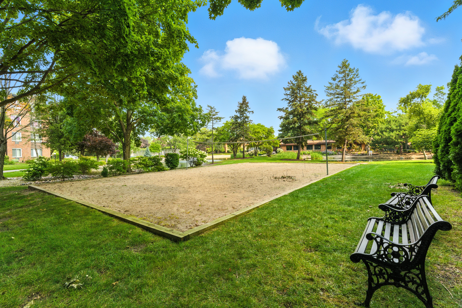 1207 South Old Wilke Road, Unit 303 Rolling Meadows, IL 60005 - Photo 20 of 34 a view of a golf course with a garden
