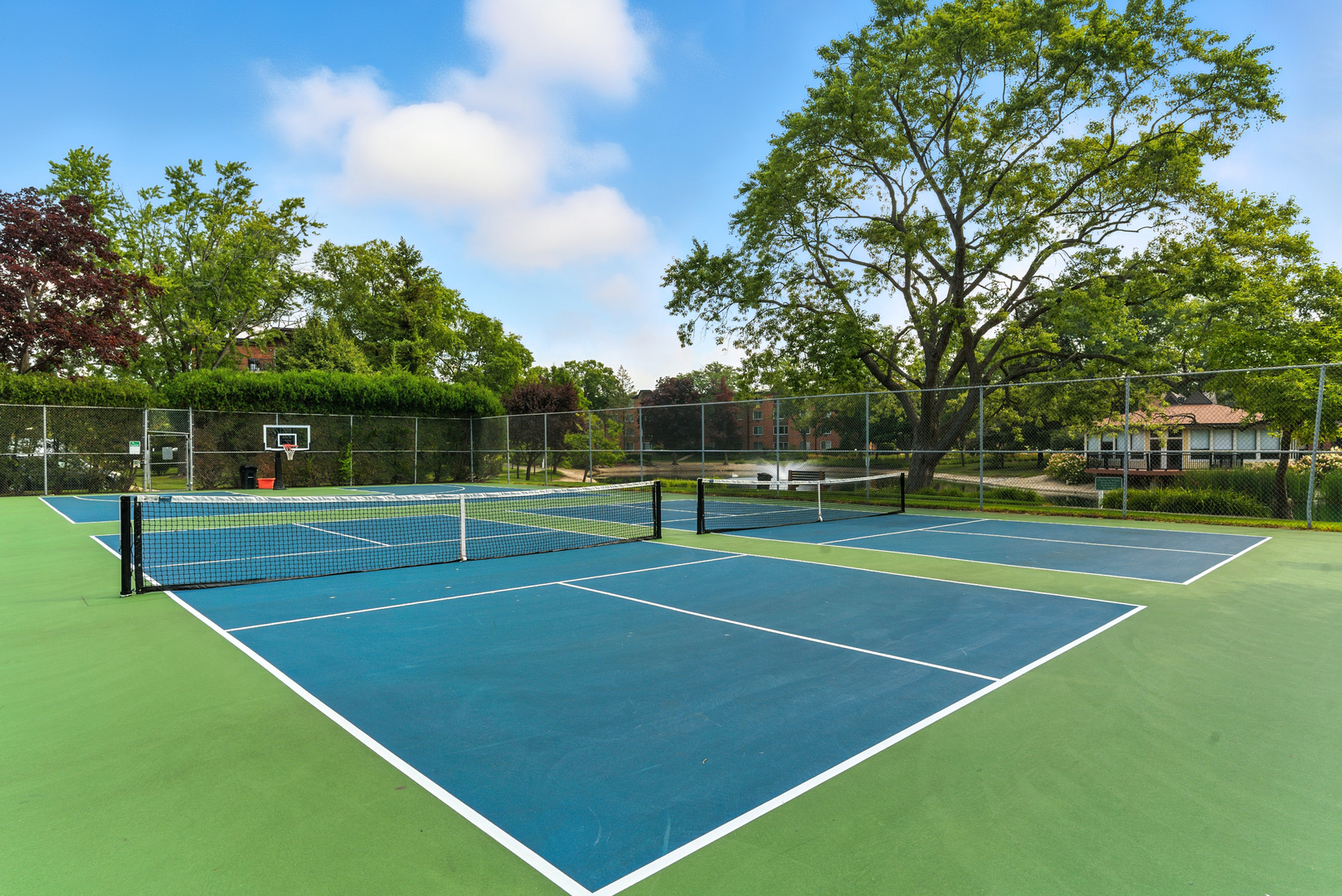1207 South Old Wilke Road, Unit 303 Rolling Meadows, IL 60005 - Photo 21 of 34 a view of an outdoor space and tennis court