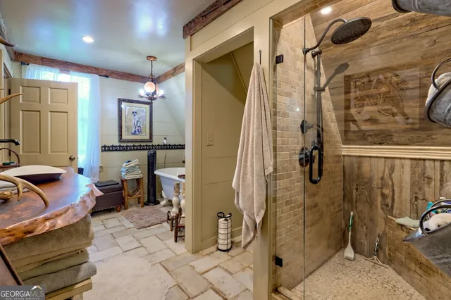 a view of storage and utility room