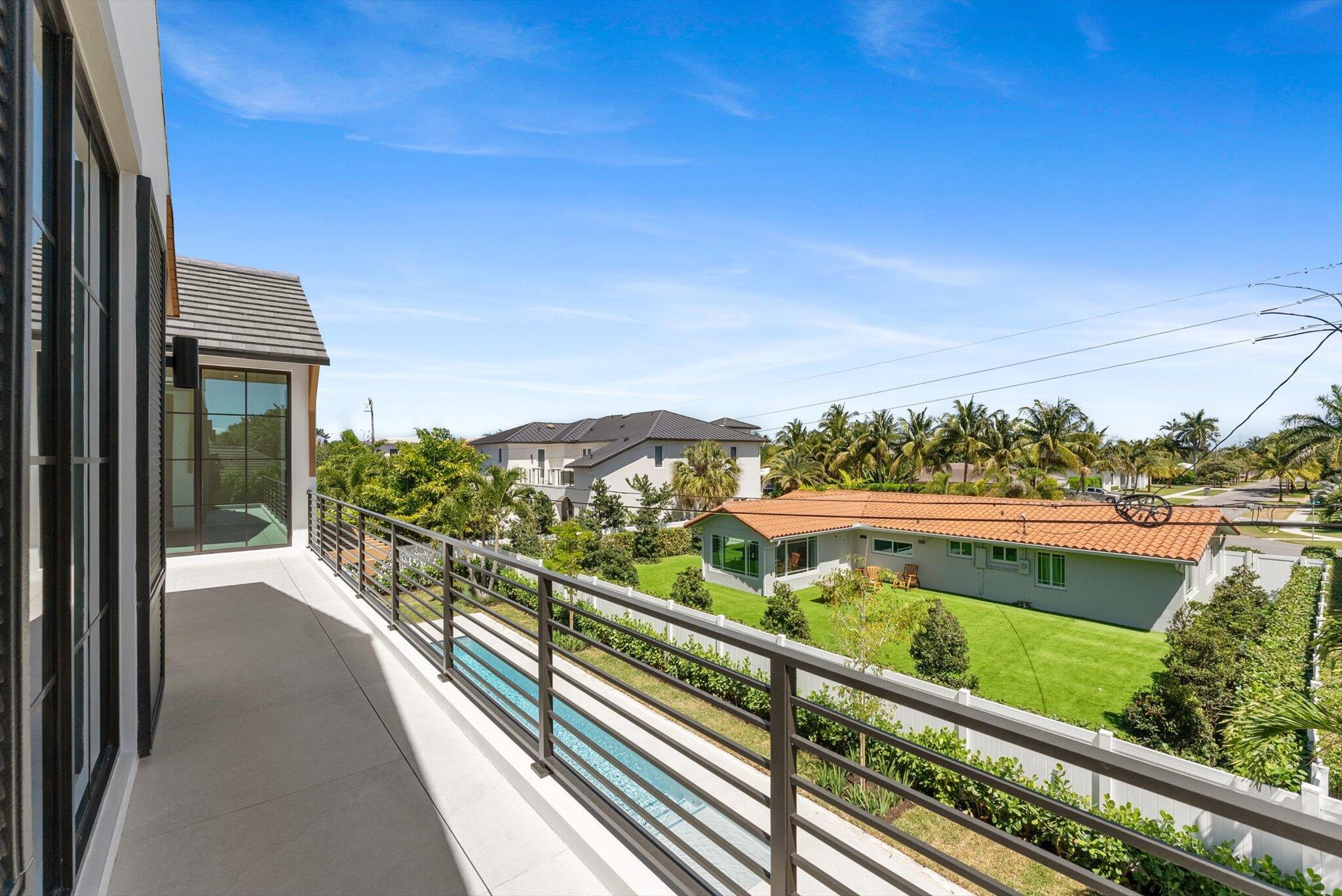 880 Northeast 3rd Avenue Boca Raton, FL 33432 - Photo 61 of 100 2nd floor balcony
