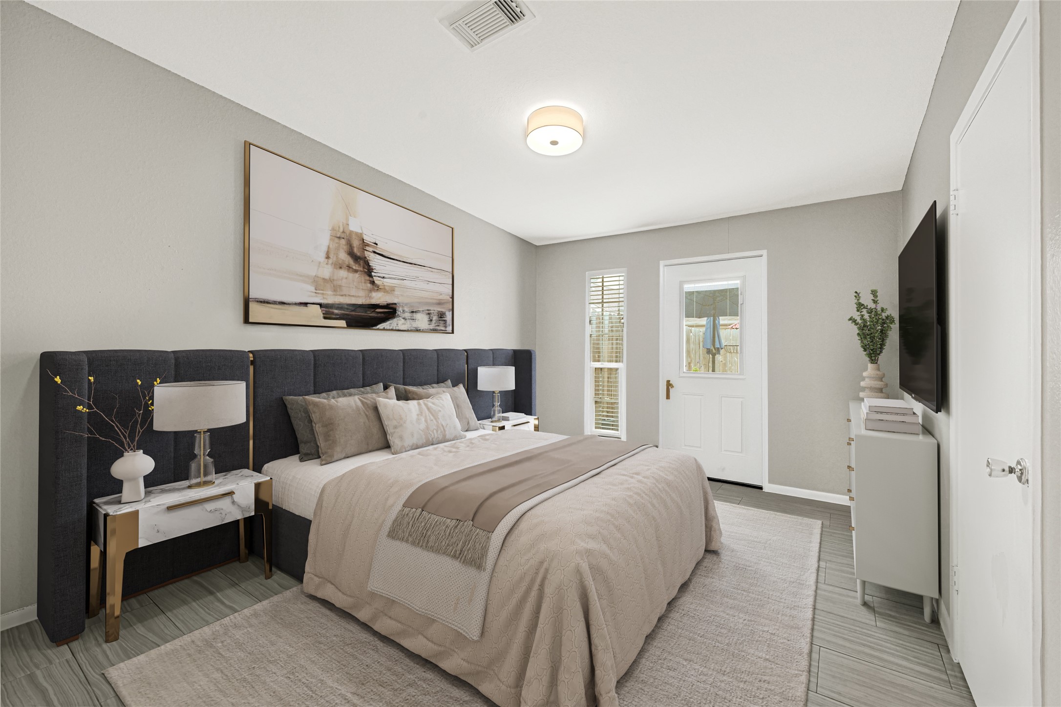 14020 Schroeder Road, Unit 126 Houston, TX 77070 - Photo 11 of 26 Spacious primary bedroom (digitally staed photo)