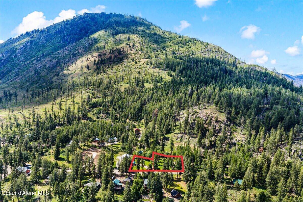 461 Glacier Loop Athol, ID 83801 - Photo 23 of 26 DRONE VIEW MOUNTAIN