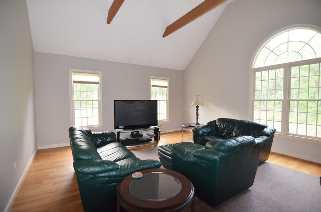 30 Mill Road Harvard, MA 01451 - Photo 8 of 21 a living room with furniture and a flat screen tv