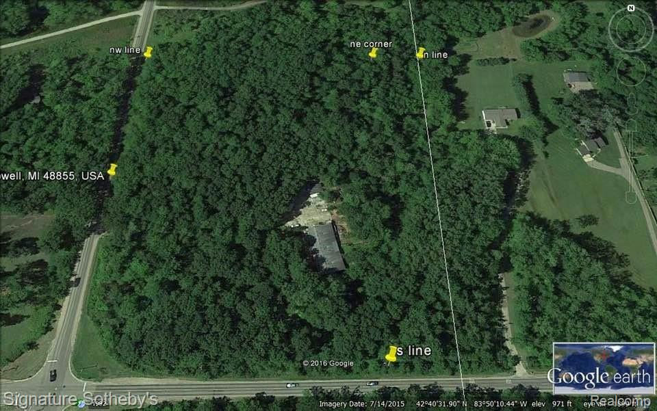 5076 Argentine Road Howell, MI 48855 - Photo 16 of 16 Aerial survey