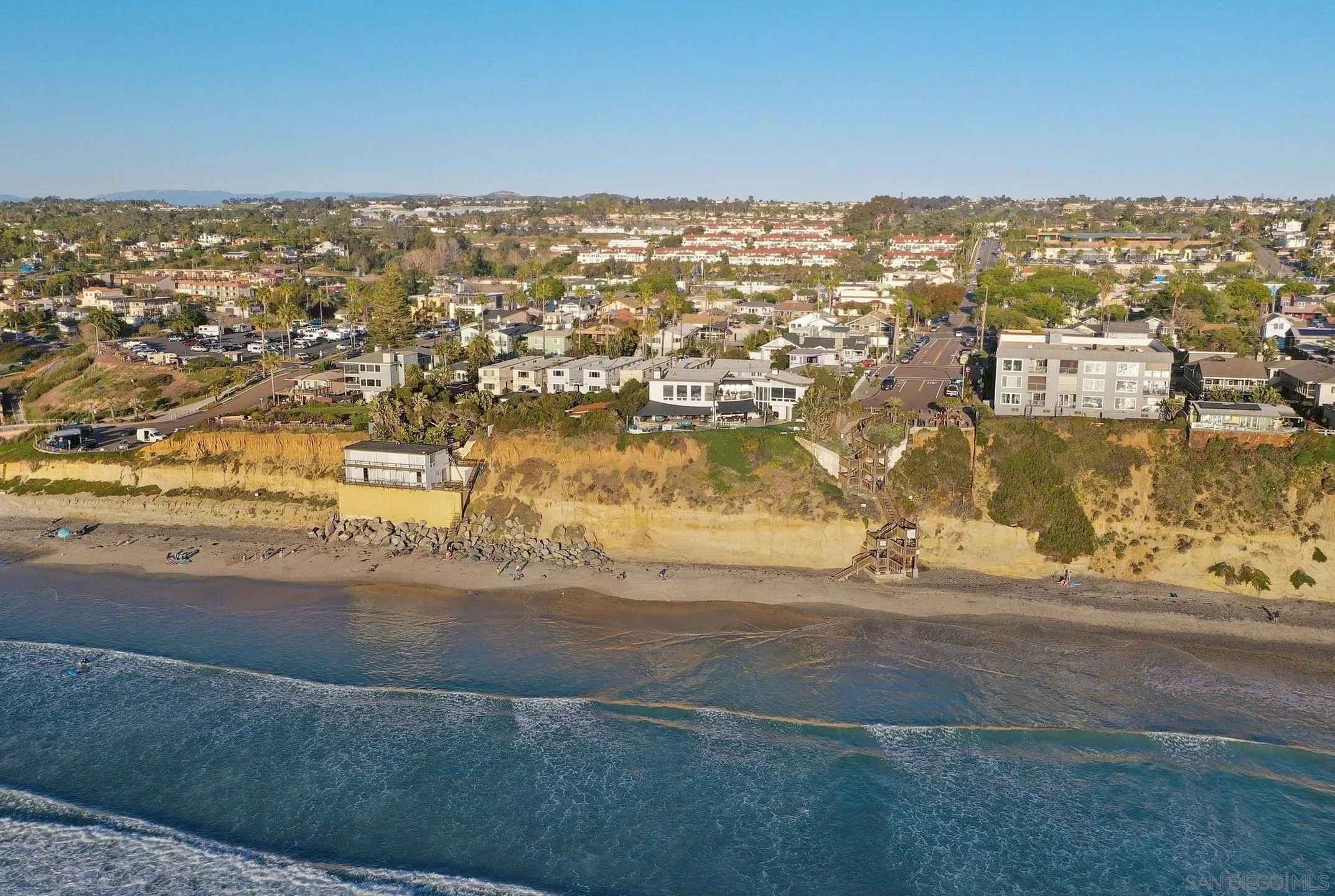 381 Playa Blanca Encinitas, CA 92024 - Photo 40 of 41 an aerial view of residential building and ocean view