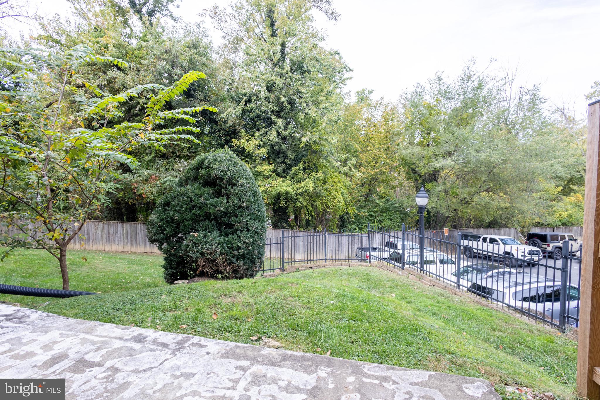 3332 Claridge Court Silver Spring, MD 20902 - Photo 30 of 30 a view of a backyard with a garden and plants