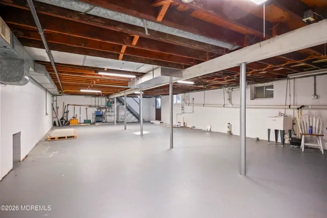 a view of storage and utility room