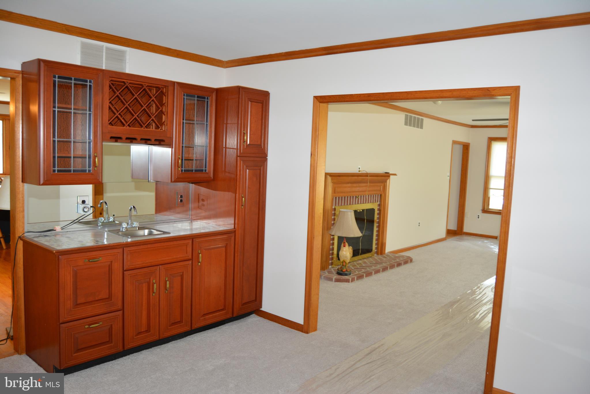 469 Red Lion Road Southampton, NJ 08088 - Photo 11 of 45 a bathroom with a granite countertop sink and mirror