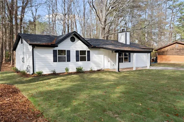 a house that has garden