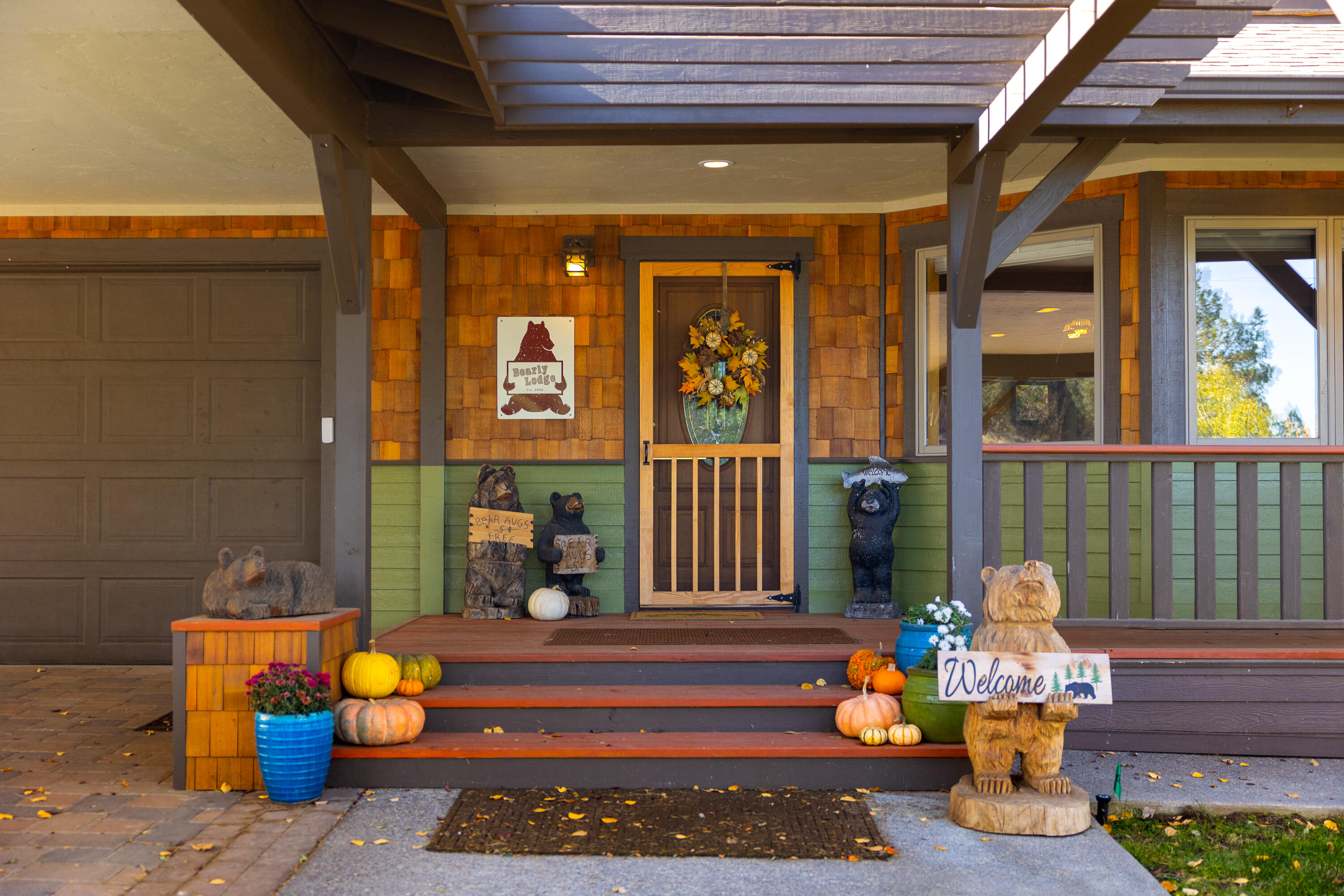 23321 Alfalfa Market Road Bend, OR 97701 - Photo 7 of 76 a front view of a house with outdoor seating