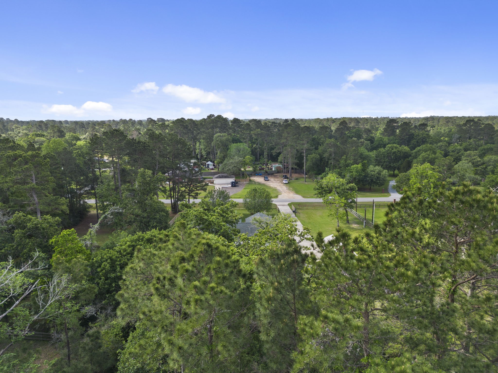 23200 Baneberry Road Magnolia, TX 77355 - Photo 34 of 39 a view of a city with lush green forest