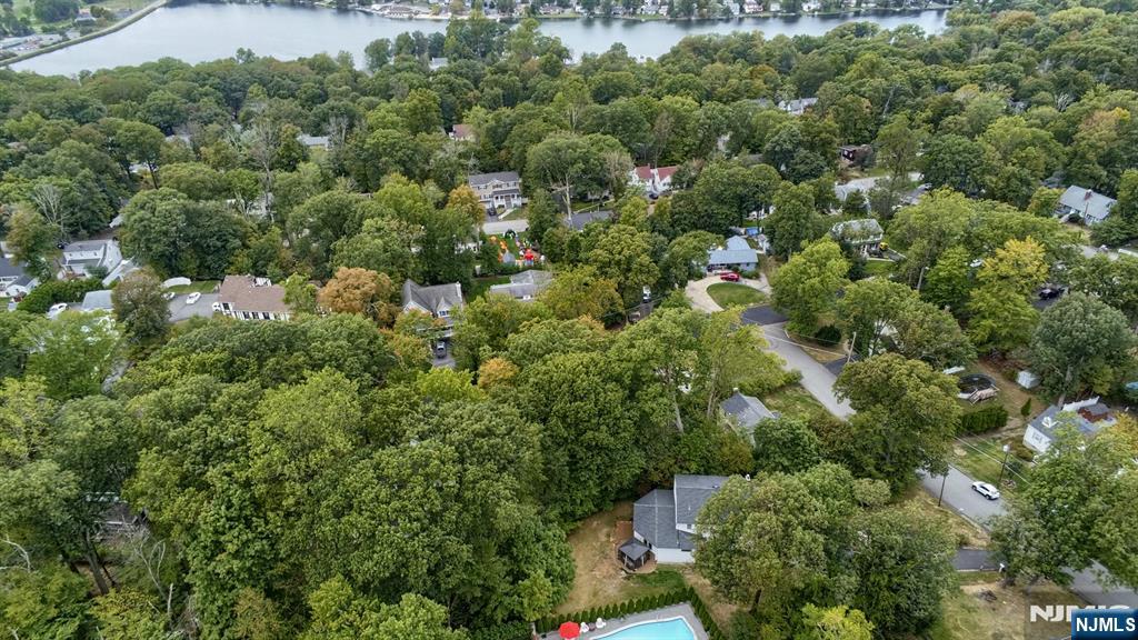 23 Erli Street Wayne, NJ 07470 - Photo 49 of 49 an aerial view of a house with a lush green forest