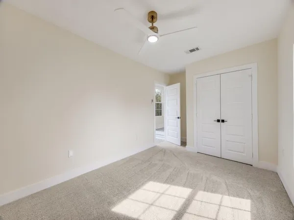 a view of empty room