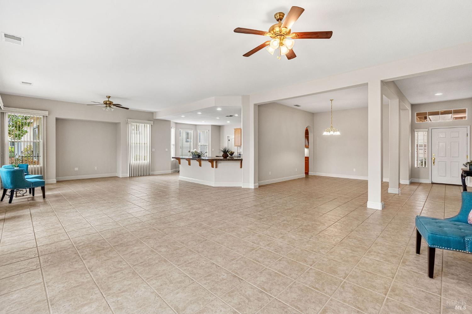 408 Willow Brook Way Rio Vista, CA 94571 - Photo 7 of 79 living room looking toward kitchen
